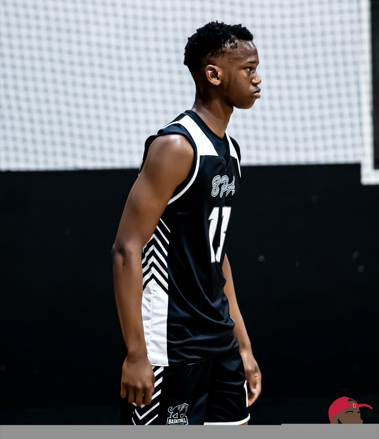 BPA Panthers player #13 on the court